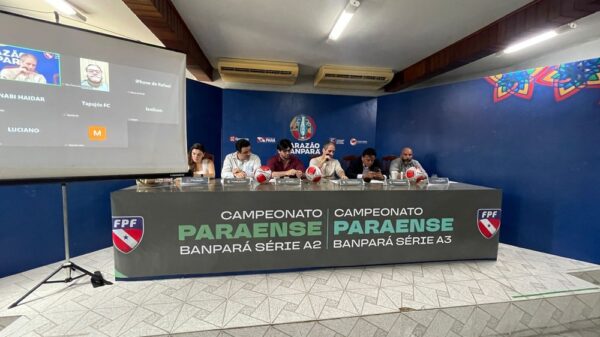 FPF define grupos da Série A2 do Parazão 2026