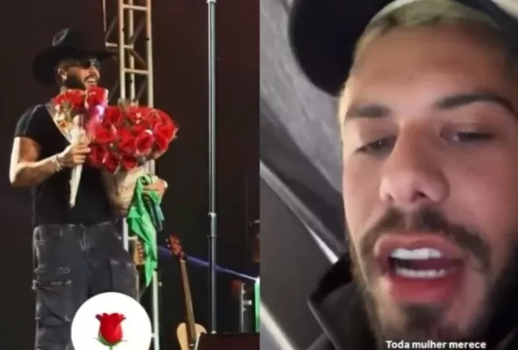 Ze Felipe comentando polêmica