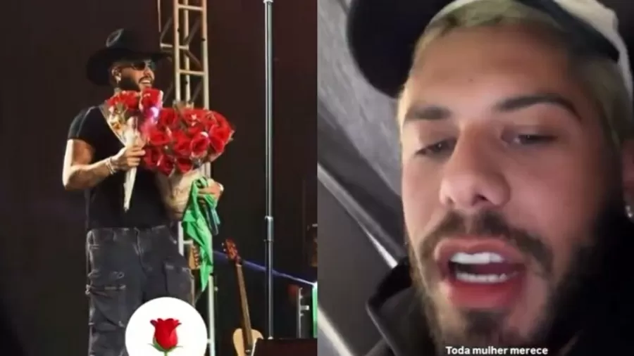 Ze Felipe comentando polêmica