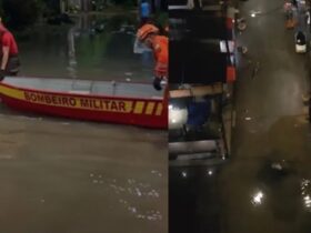 Belém vem sendo atingida por fortes chuvas desde o final de semana.