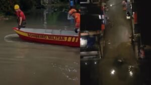 Belém vem sendo atingida por fortes chuvas desde o final de semana.