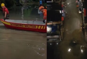 Belém vem sendo atingida por fortes chuvas desde o final de semana.