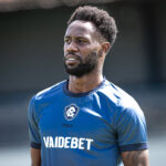 David Braga, meio-campista do Remo, no treino.