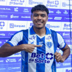 Tiago Índio cita sonho e projeta estreia no Paysandu: "Honrar essas cores e a torcida bicolor"