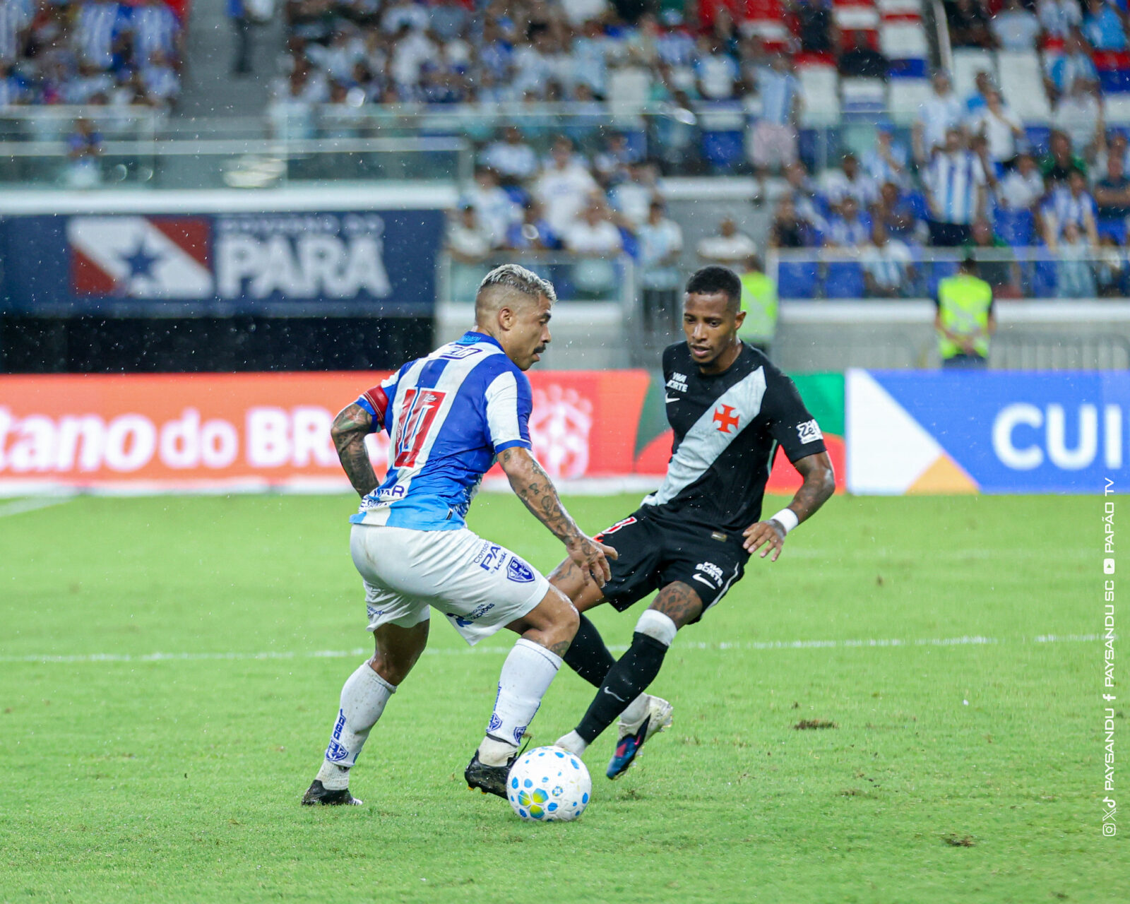 Marcinho vê Paysandu vivo contra o Vasco na Copa do Brasil: "Dá para reverter"