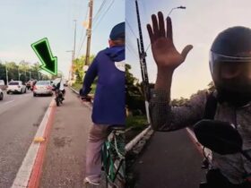 Vídeo foi gravado na Avenida Centenário.