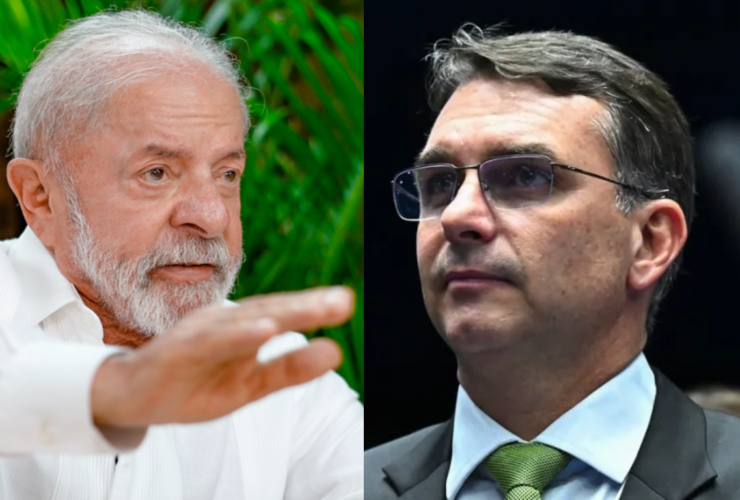 Estudo revela que 85,9% dos críticos de Lula citam corrupção, enquanto 74,4% rejeitam Flávio por semelhança com o pai.