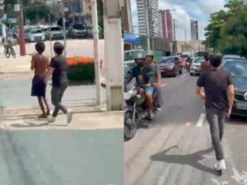 Homem foi agredido por dois estudantes de uma faculdade particular de Belém.