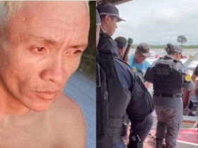 Polícia realiza buscas por Lucas da Silva, de 35 anos, suspeito de cometer o crime.