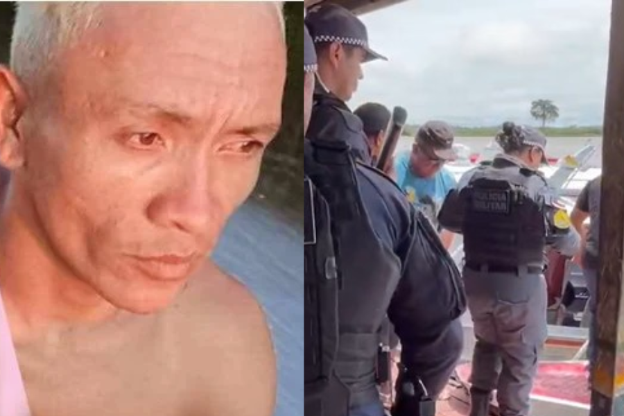 Polícia realiza buscas por Lucas da Silva, de 35 anos, suspeito de cometer o crime.