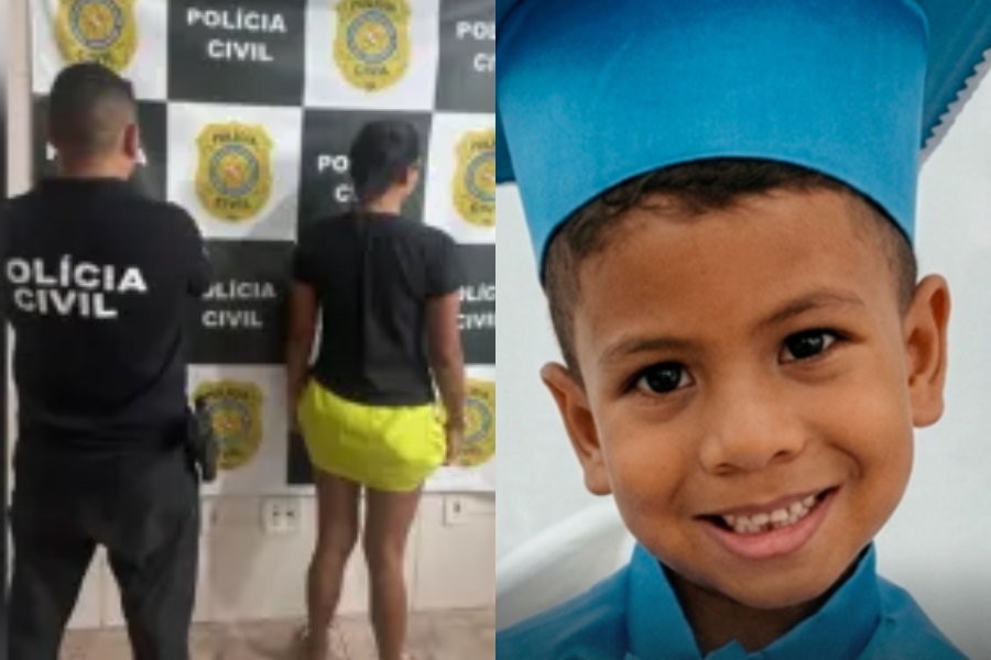 Imagem da suspeita presa após envenenar crianças em São Miguel do Guamá.