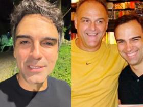 Tadeu Schmidt e Oscar Schmidt.