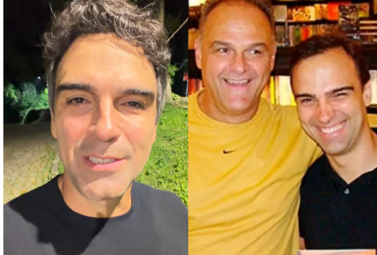 Tadeu Schmidt e Oscar Schmidt.