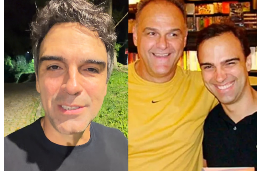 Tadeu Schmidt e Oscar Schmidt.