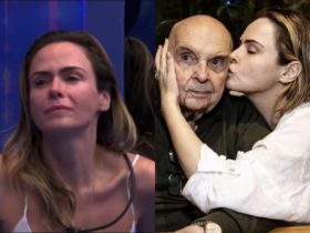 Ana Paula Renault e seu pai Gerardo Renault