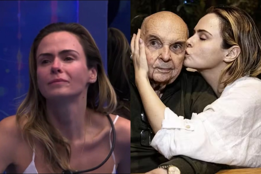 Ana Paula Renault e seu pai Gerardo Renault