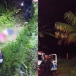 Imagens do local da troca de tiros.