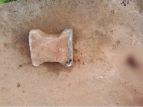 Imagem da suposta arma do crime em Novo Progresso.