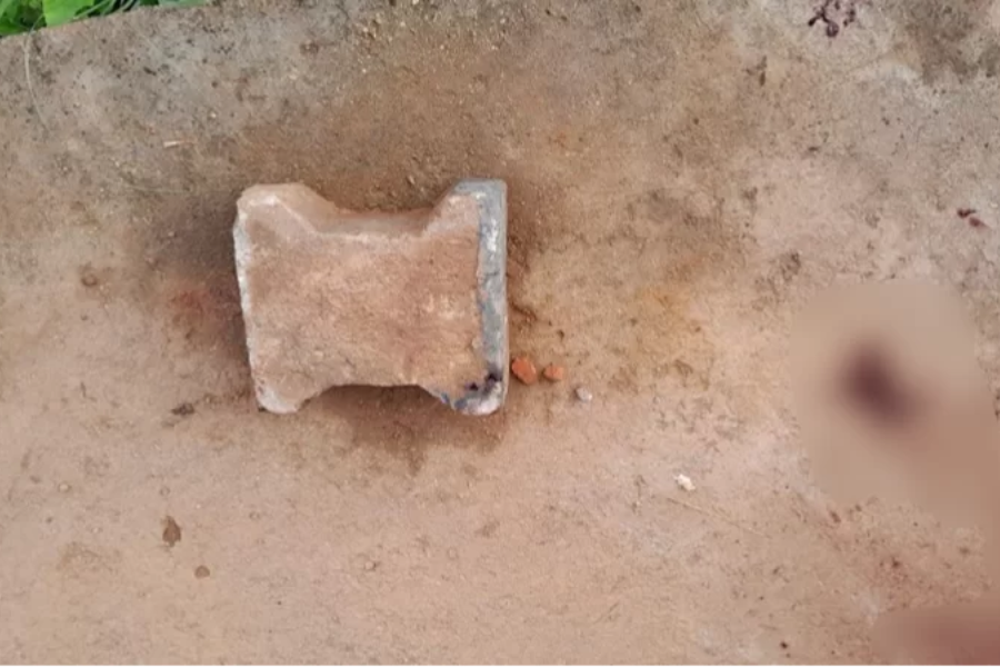 Imagem da suposta arma do crime em Novo Progresso.