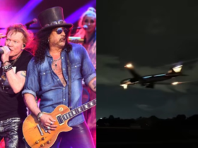 Chegada da banda Guns N' Roses em Belém nesta quinta-feira (23).