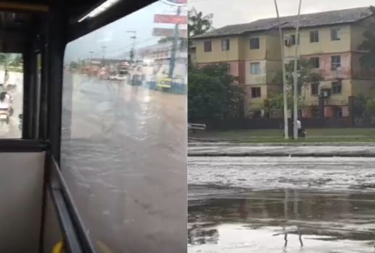 Temporal provoca alagamentos em Belém e na Região Metropolitana