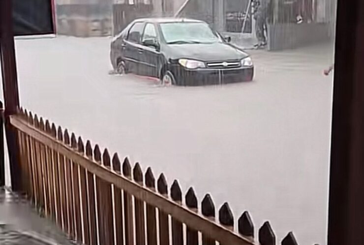 Vídeo: chuva intensa atinge Belém, Ananindeua e Marituba e provoca transtornos