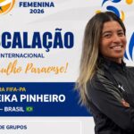Gleika Pinheiro estreia como árbitra FIFA em torneio da Conmebol