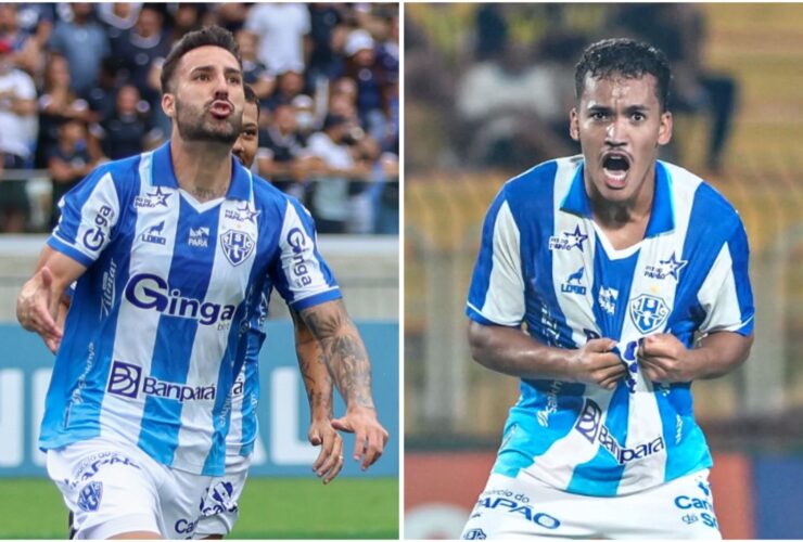 Ítalo e Juninho: centroavantes do Paysandu já somam 14 gols em 20 jogos