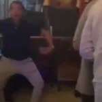 Gesto racista do pai