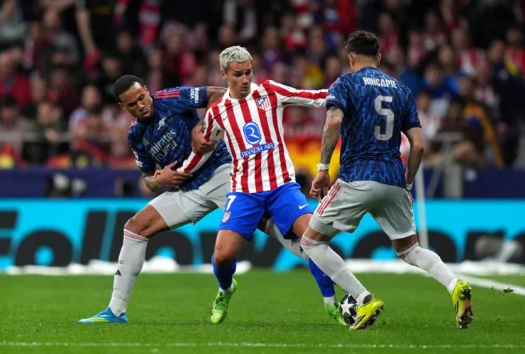 Atlético e Arsenal empatam na Espanha e deixam decisão aberta para Londres