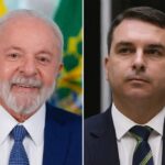 Lula e Flávio lideram as intenções de voto.