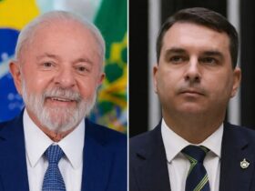 Lula e Flávio lideram as intenções de voto.