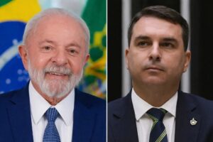 Lula e Flávio lideram as intenções de voto.