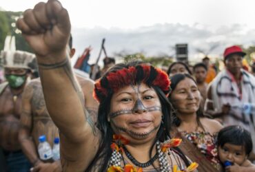 Alessandra é liderança indígena e vai disputar as eleições de 2026.