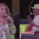 Cantora aproveitou vitória de Melhor Música para cobrar postura de colega em relação à esposa.