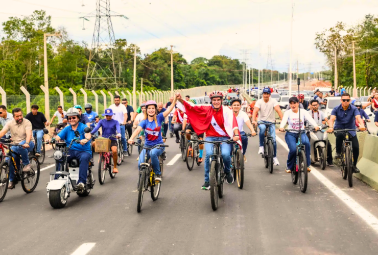 Inauguração da Av. Liberdade em Belém do Pará