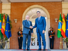 Lula e o presidente espanhol Pedro Sánchez