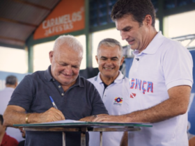 Ex-prefeito Raimundão e ex-governador Helder Barbalho