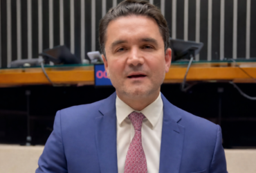 Deputado Celso Sabino no plenário da Câmara dos Deputados, em Brasília.