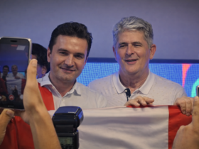 Celso Sabino e Carlos Maneschy do PDT