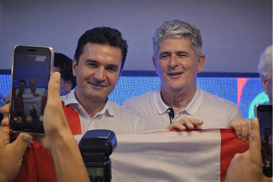 Celso Sabino e Carlos Maneschy do PDT