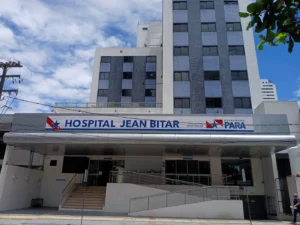 Fachada do hospital Jean Bitar
