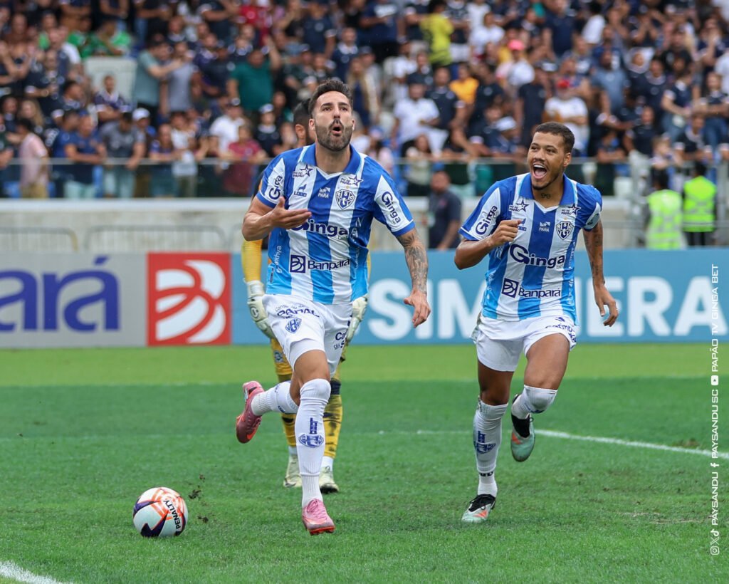 Paysandu: Ítalo Carvalho e Kleiton Pego assumem a artilharia da Série C
