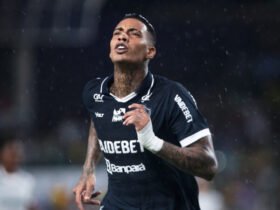 Alef Manga sofre contusão no ombro e vira dúvida contra o São Paulo