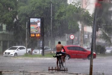 Instabilidade atmosférica deve atingir principalmente Marajó, RMB e nordeste do estado, com tempo mais firme no sul e sudoeste.