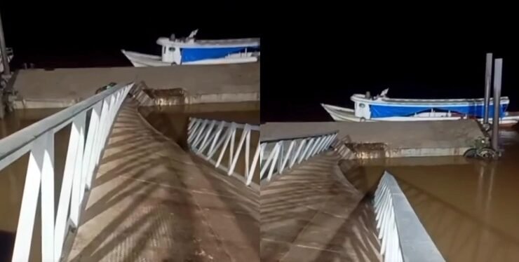 O caso foi registrado na noite de domingo (17).