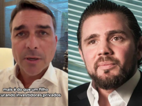 Flavio Bolsonaro e Daniel Vorcaro
