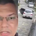 Entregador em relato nas redes sociais
