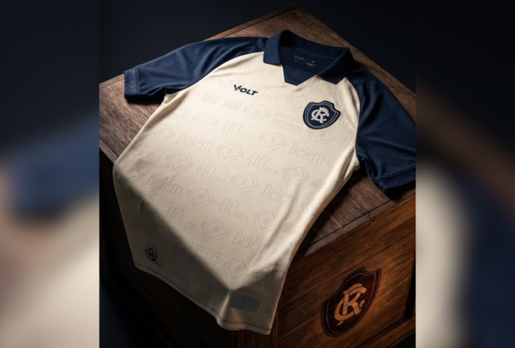Nova camisa branca do Remo