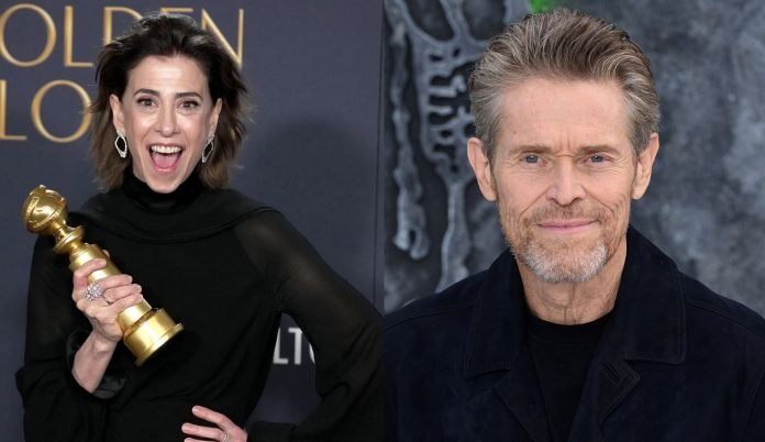 Fernanda Torres e Willem Dafoe.